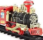 Lulala Electric Train Toys Set, Round Train Track Best Gift for Kids, Interesting Game, First Train Game for 2, 3, 4, 5 Year Old, Birthday, Christmas and New Year Gift