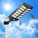 Commercial 99000000000LM 3000W Solar Street Light Outdoor Dusk to Dawn Road Lamp