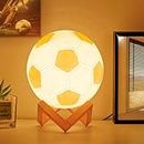 4.7 Inches Soccer Night Light, valentines Day Gifts for Him Soccer Lamp Light for Kids Room with Remote Control 16 Colors Changing Sport Fan Room Decoration Gifts for Boys,Girls,Soccer Lover
