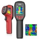 HIKMICRO E02 Thermal Camera, 96x96 Resolution with Visual Camera,Super IR Image Enhancement, Portable Handheld Thermal Imaging Camera with Laser Pointer, 20Hz Infrared Thermal Imager, -4°F~752°F