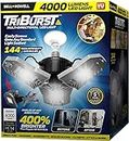 Triburst by Bell+Howell, ASON TV 4000 Lumens / 6500 Kelvin Indoor Lights, Ultra Bright Lighting with 144 LED Bulbs and Multi-Directional Triple Panel Bedroom, Garage, Ceiling Light
