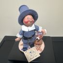 Annalee Blue Pilgrim Boy with Fawn 1995 W/ All Tags #3159  Gorgeous RARE