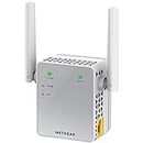 NETGEAR EX3700-100UKS AC750 WiFi Range Extender 802.11n/ac 1-Port Wall-plug External Antennas