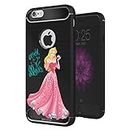 MTT Officially Licensed Disney Princess Printed Tough Armor Back Case Cover for Apple iPhone 6s Plus & 6 Plus(D5025)