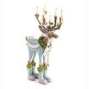 MACKENZIE-CHILDS Patience Brewster Dash Away Dasher Reindeer Decoration, Holiday and Christmas Decoration for Home
