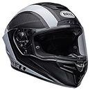 Bell Race Star Flex DLX Helmet (Matte/Gloss Black/White - X-Large)