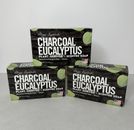 Charcoal Eucalyptus Shugar Soapworks 3 BARS Plant Derived Scented 5 oz Bar Soaps