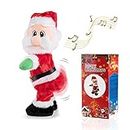 Twerking Santa Santa Claus Dancing and Singing Song 14" Christmas Doll Dancing Electric Santa Claus Xmas Toy
