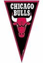 Chicago Bulls NBA Collection Pennant Banner, Party Decoration