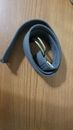 Boys Canvas Belt With Double D Ring Metal Buckle  Grey size 12, Khaki size 8