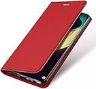 SmartPoint Hard Flip for iPhone 6 Plus, 360 Hard Fit Flip Folio Leather Case Cover with Magnetic Closure for iPhone 6 Plus - Red