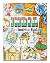 INDIA: Fun Activity Book for Children - 80+ Stickers Included | Page Count: 40 | Age Group: 7+ | Engaging Activities/Puzzles to Boost Knowledge | Recognize Indian Food | Monuments | Indian Wildlife | Diverse Indian Culture | National Parks in India | Explore India�s Rich Cultural Heritage | Perfect Gift for Kids [Paperback] Wonder House Books