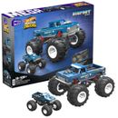 MEGA Hot Wheels Collectible Monster Truck Building Toy for Adults 1:18 Scale Big