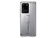 Samsung - Funda protectora para Galaxy S20 Ultra, plata