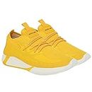 Birde Men,s Mesh Sports Running Shoes-BRD-472 Yellow