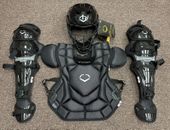 Evoshield G2S Pro-SRZ Adult 16+ Baseball Catchers Gear Set - Black