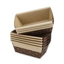 Kitchen Supply Wholesale Mini Paper Loaf Pan, 6-Pack | 2 H x 2 W x 4 D in | Wayfair 7752