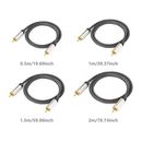 Plated Audio Cable TV Coaxial Coax Video RCA To RCA Male Home Accessories