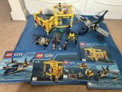 LEGO CITY: Deep Sea Operation Base (60096) 100% Complete With Instructions