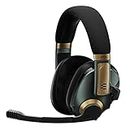 EPOS Gaming H3Pro Hybrid Gaming Headset - PC Headphones with Microphone - Noise-Cancellation, Adjustable, Smart Button Audio Mixing, Bluetooth, Gaming Suite, Surround Sound - Windows 10 Comp(Verde)