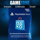 PlayStation PSN $10 USD Wallet Top Up Card - USA Store PS4/PS5