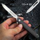 Carbon Fiber Pocket Scalpel Folding Blade Knives Utility Knife Outdoor EDC Tools