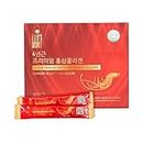 Elly's Secret 6 Years Korean Red Ginseng Sticks with Marine Collagen Peptides, Boost Daily Energy Ageless Beauty Collagen Drink, Immune Support, Brain Booster