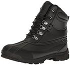 Fila Men's Weathertech Extreme Walking Shoe, Black/Black/Gum, 8.5 M US