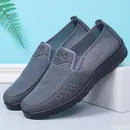Summer Style Mesh Flats For Men Loafer Casual High-End Very Comfortable Dad Shoes 2022
