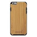 Nillkin Natural PC + Wood Bamboo Protective Back Case Cover for Apple iPhone 6 6S - Black Sides
