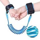 ONPRIX Child Anti Lost Wrist Link Skin Care Wrist Link Belt Sturdy Flexible Safety Wristband Leash Travel Outdoor Shopping for Kids and Toddlers (Multi Colors)