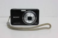 Sony Cyber-Shot DSC-W310 12.1MP CCD Sensor Compact Black Digital Camera Only  
