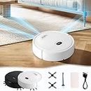 3in1 Sweeping Robot Vacuum Cleaner Household Cleaning, Low Noise, Powerful Suction, USB Charging Automatic Cleaning Machine, with Smart Collision Detection