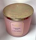 Bath & Body Works, White Barn 3-Wick Candle w/Essential Oils - 14.5 oz - New Core Scents! (Champagne Toast)