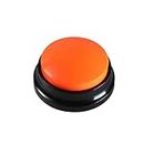 Foodie Puppies Interactive Dog Toys, Pet Voice Training Talking Button/Buzzer Toy for Communication - (Recording Button) Easy to Use Talking, 30Sec Record & Playback, [Without Battery]