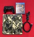 Sony PlayStation 4 Slim PS4 1TB Green Camo Console W/ Controller & New COD Game