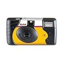 Kodak HD Power Flash Single Use Camera, Worry-Free picture taking made easy! (27 + 12 exposures) - 3961315,Yellow/black