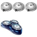 Justec HQ8 Replacement Heads for Philips Norelco Aquatec Shavers, AT750,AT751,AT890,AT891,HQ7120, OEM HQ8 Blades Upgraded, Philips Norelco Electric Shaver Replacement Hq8505 Blades 3Pack