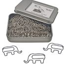 Cute Elephant Shaped Paper Clips Bookmarks Funny Office Supplies Elephant Gifts