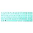 sourcingmap 1 PC Ultra Thin Keyboard Cover Compatible for HP Pavilion 15 Laptop, Silicone Keyboard Cover Protector Protective Skin Film Laptop Keyboard Cover, Turquoise