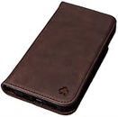 Porter Riley - Leather Case for iPhone 6 / iPhone 6s. Premium Genuine Leather Stand/Cover/Wallet/Flip Case with [Card Slots] [Horizontal Stand] [Durable Frame] (Chocolate Brown)