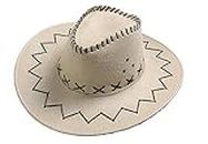 Devil Cowboy Hat for Men & Women (Off-White)