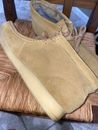 Clarks Wallabees 15S22 Tan Mens 10.5 Lightly Worn Clean!