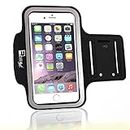 Premium iPhone 7 Plus / 8 Plus Armband with Fingerprint ID Access. Sports Arm band Phone Case Holder for Running, Gym Training