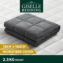 Giselle Weighted Blanket Kids 2.3KG Gravity Blankets Snuggle Deep Relax Sleep