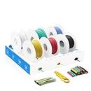 1,3mm²Fil électrique-HuLuWa 16 AWG fils électriques Kit de fil de silicone flexible 6 couleurs (5 mètre chacun) pour bricolage avion RC,appareils ménagers, compteurs, etc.