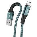 Micro USB Kabel, 3M Ladekabel Android Schnellladekabel für Samsung Galaxy S7, S6, S5, J7, Huawei, Sony, LG, Kindle Fire, Fire HD Tablets, PS4, Nexus, HTC, Nokia,