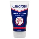 Clearasil Rapid Action Cleansing Scrub 150mL Reduces Spot Redness Blocked Pores