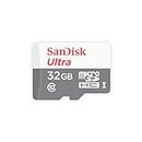 SanDisk Ultra - Cartão de memória Flash (adaptador microSDXC para SD Incluído) - 32 GB - UHS-I / Class10 - microSDHC UHS-I