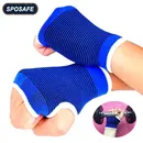 2Pcs/Pair Sports Wrist Hand Brace Gym Sports Support Wrist Gloves Hand Palm Gear Protector Carpal
